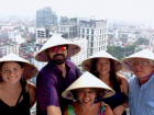 Josh's family came to Vietnam