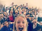 A selfie with my favorite class that I taught in Thailand! 