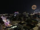 New Year's Eve in Cambodia--when it was midnight here, what time was it for you?