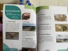 The inside text and photos of the journal in Khmer
