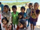 Kids in the village are always together and playing, but unlike where I grew up, there are no playgrounds or parks; so the kids, here, just make up their own games!