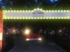 The entrance to the Go-Jek food festival in the Gelora Bung Karno Main Stadium