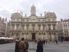 Lyon's City Hall, built in the mid 1600s, features King Henry IV riding a horse
