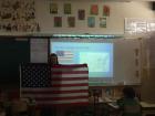 I am teaching English (and about the United States) to my students in Spain.