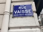 French street sign