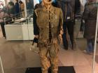 This army uniform got destroyed by the atomic bomb