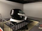 A futuristic self-driving car I saw on a tour of Robotics research laboratories