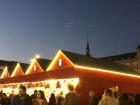 A Christmas market in Plaza Mayor