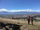 On a hike outside Ibarra with Niko and Alex