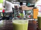 Jugo verde (green juice) in the shop near Parque Bolivar
