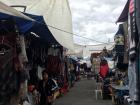 Otavalo is known for its huge open air market in the Plaza de Ponchos