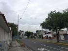Avenida 17 de Julio, the main street next to where we live (there are almost always taxis driving past if I need one!)
