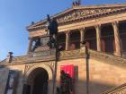 The Alte Nationalgalerie, a beautiful art museum on Museum Island in Berlin