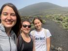 Hiking with my friends from London, England and Lanzarote, Spain