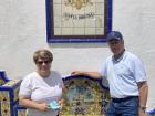 Ana and Domenico showed me some of their favorite spots on the island, such as a street lined with beautiful benches