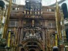 The Aedicule, which contains the Angel Stone that was used to seal the tomb 