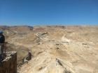 This photo of the Masada shows just how different Israel's environment can be!