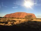 Uluru is over 1,000 feet tall and 11,000 feet wide