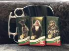 Even Christmas chocolate has Kukeri dancers on it