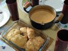 When you share food with people, you share your culture. I made pasties, a kind of meat pie, for my host family