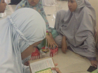 Concentrating on Al-Quran 
