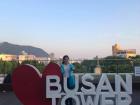 I visited Gam's hometown which is Busan
