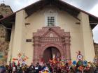 A celebration in the Andean region called Fiesta de la Cruz