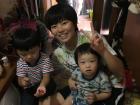 Misato with her relatives again... aren't they cute?