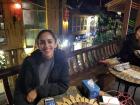 Eating at a restaurant in Lijiang in late 2019... I just can't stay away! 