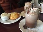 Hot chocolate is an art form in Europe