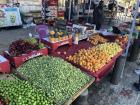 Early summer produce sold in the Old City of Jerusalem