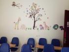 One of the classrooms where I teach. The Monkey Room is steps away from my room!