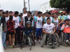 A special race for disabled participants