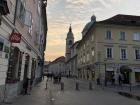 I have plenty of opportunities to get outside and walk the beautiful streets of Ljubljana