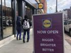 Lidl is a popular grocery store in my neighborhood, The Liberties