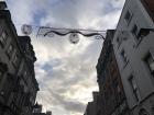 Christmas decorations have been hanging in Dublin's shopping district since before Halloween