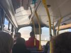 Interior of a Dublin Bus