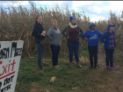 Just survived a corn maze with my service fraternity brothers