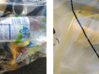 If we don't separate our recyclables in different bags, someone else has to do it, so we got an email with this picture warning not to mix them again