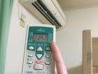 This is my wall heater/AC and the remote that controls it