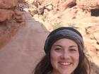 Here I am wandering through Petra