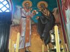 A Christian painting from inside a Greek Orthodox church