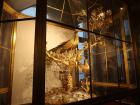 A golden clock that actually tells time, using each animal to tell hours, minutes and seconds