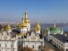  Vue du haut du clocher de Pechersk Lavra