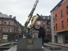 Dinant is the hometown of saxophone inventor, Adolphe Sax