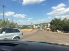 A view of Rwanda from the passenger seat of a car