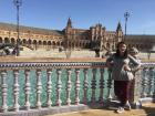 Plaza de España (Plaza of Spain) in Sevilla, Spain