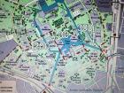 A map of the university where I work