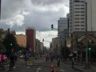 On holidays, the ciclovía (bikeway) is open