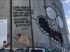 The wall that divides Israel from the West Bank
